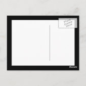 モナリザ ゴリラ エイプ ポストカード (裏面)