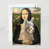 モナリザ&ザラマ ポストカード (正面/裏面)