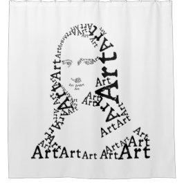 モナリザ シャワーカーテン