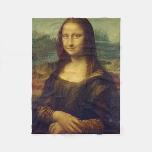 モナリザ フリースブランケット (正面)