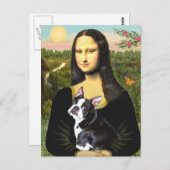 モナリザ – ボストンT #4 ポストカード (正面/裏面)