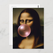 モナリザ ポストカード (正面/裏面)