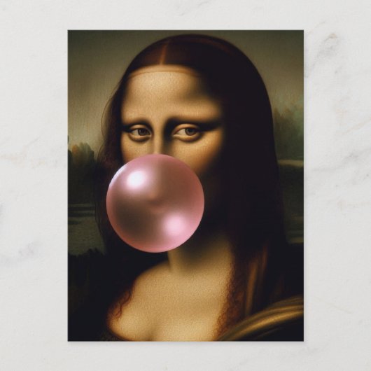 モナリザ ポストカード (正面)