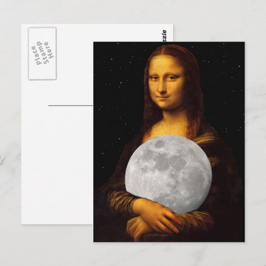 モナリザ ポストカード (正面/裏面)