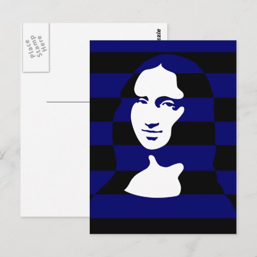 モナリザ ポストカード (正面/裏面)