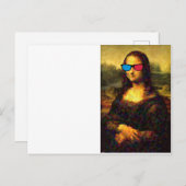 モナリザ ポストカード (正面/裏面)