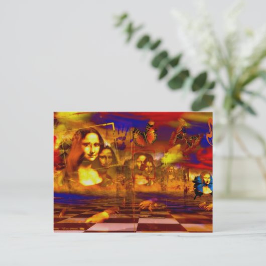 モナリザ ポストカード (スタンド正面)