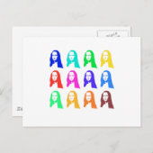 モナリザ ポストカード (正面/裏面)