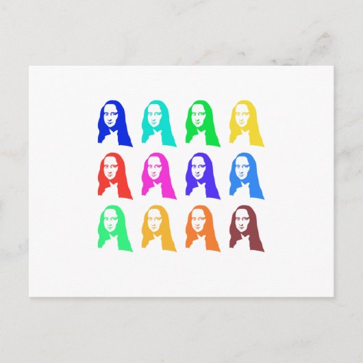 モナリザ ポストカード (正面)