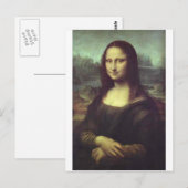 モナリザ ポストカード (正面/裏面)