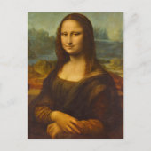 モナリザ、ラジョコンデレオナルド・ダ・ヴィンチ シーズンポストカード (正面)