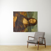 モナリザ、ラジョコンデ、1503年レオナルド・ダ・ヴィンチ タペストリー (インサイチュ(横))