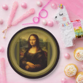 モナリザ……レオナルドダビンチ~1503-1517 ペーパープレート (パーティー)