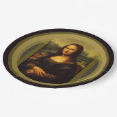 モナリザ……レオナルドダビンチ~1503-1517 ペーパープレート (アングル)