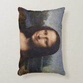 モナリザ&レオナルドダヴィンチ/イタリアヴィンテージ アクセントクッション (正面(垂直))