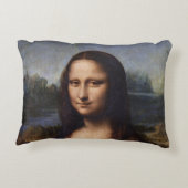 モナリザ&レオナルドダヴィンチ/イタリアヴィンテージ アクセントクッション (裏面)