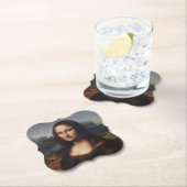 モナリザ&レオナルドダヴィンチ/イタリアヴィンテージ ペーパーコースター (インサイチュ)