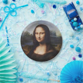 モナリザ&レオナルドダヴィンチ/イタリアヴィンテージ ペーパープレート (パーティー)