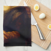 モナリザ |レオナルド・ダ・ヴィンチ キッチンタオル (四つ折り)