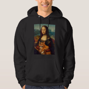 モナリザ+猫TシャツTシャツ パーカ