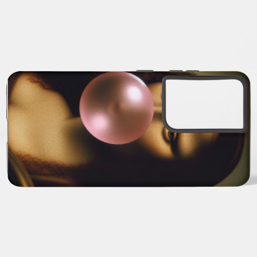 モナリザ SAMSUNG GALAXYケース (左側面)