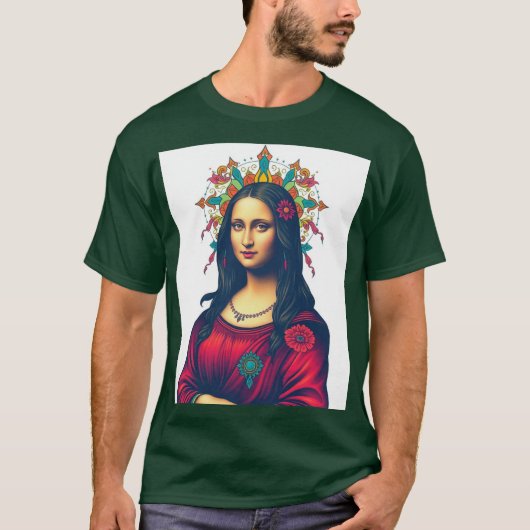モナリザ Tシャツ (正面)