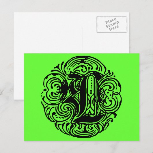 モナルキア "L" ポストカード (正面/裏面)