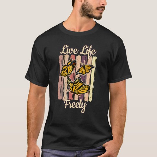 モナークを救え �蝶 モナーク Tシャツ (正面)