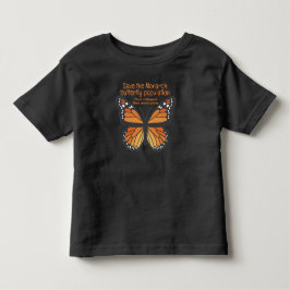 モナークバタフライの保護 トドラーTシャツ