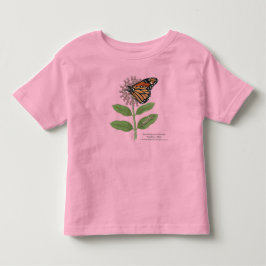 モナークバタフライの保護 トドラーTシャツ