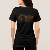 モナークバタフライの保護 トライブレンドＴシャツ (裏面)