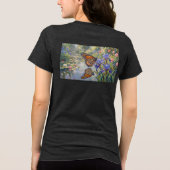 モナークバタフライの保護 トライブレンドTシャツ (裏面)