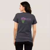 モナークバタフライの保護 トライブレンドＴシャツ (裏面全面)