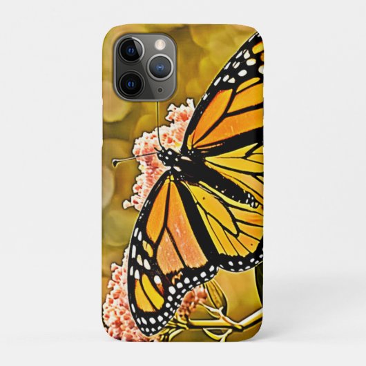 モナークバタフライガーデンアート Case-Mate iPhoneケース (裏)