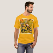 モナークバタフライ ガーデンアート Tシャツ (正面フル)