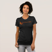 モナーク蝶を救おう Tシャツ (正面フル)