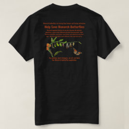 モナーク蝶を救おう Tシャツ