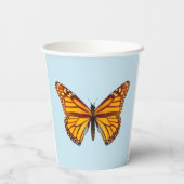 モナーク蝶 紙コップ (裏面)