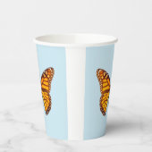 モナーク蝶 紙コップ (左)