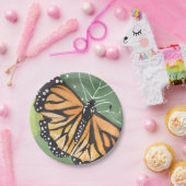 モナーク蝶 | 美しい水彩画 ペーパープレート (パーティー)