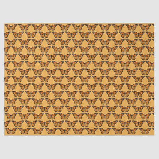 モナーク蝶 薄葉紙 (正面)