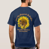 モナーク蝶 Tシャツ (裏面)