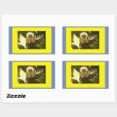 モナーク 長方形シール (シート)