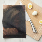 モナ吹リサのピンクバブルガム キッチンタオル (四つ折り)