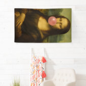 モナ吹リサのピンクバブルガム 横断幕 (インサイチュ)