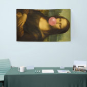 モナ吹リサのピンクバブルガム 横断幕 (トレードショー)