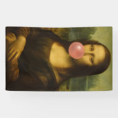 モナ吹リサのピンクバブルガム 横断幕 (横)