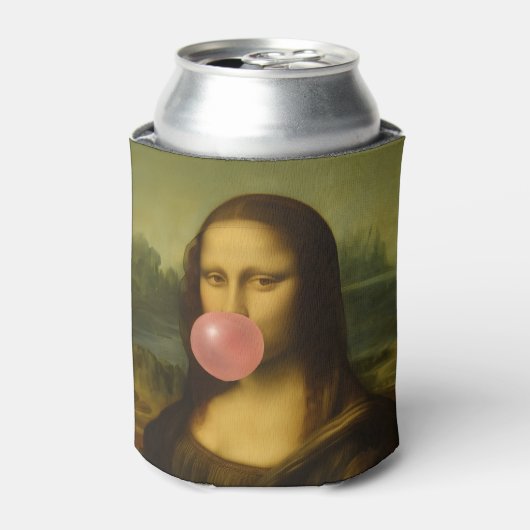 モナ吹リサのピンクバブルガム 缶クーラー (缶正面)