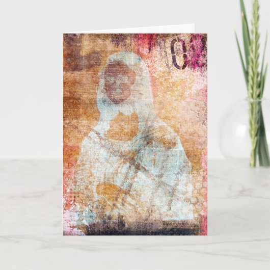 モナ早く元気になれ カード (正面)