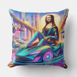 モナ未来の時間とハイテク車 クッション